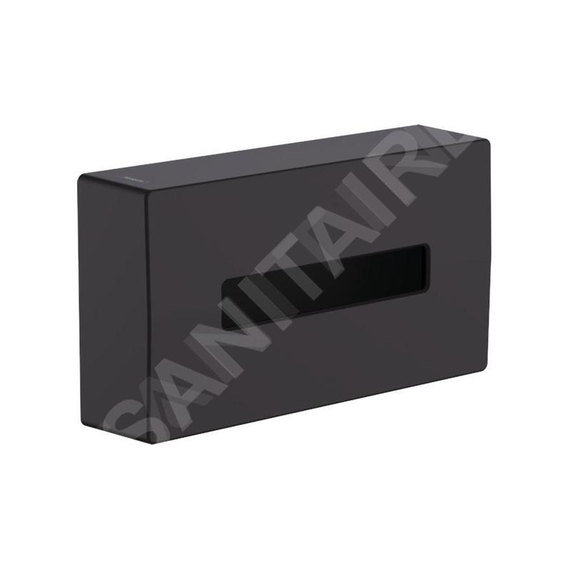 Hansgrohe AddStoris - Distributeur de mouchoirs en papier, noir mat 41774670