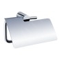 Nimco Bormo - Support de papier toilette avec couvercle, chrome BR 11055B-26