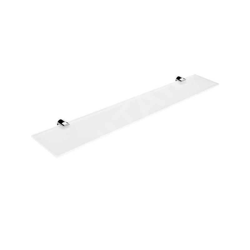 Nimco Bormo - Tablette de baignoire, 600 mm, verre mat/chrome BR 11091B-60-26