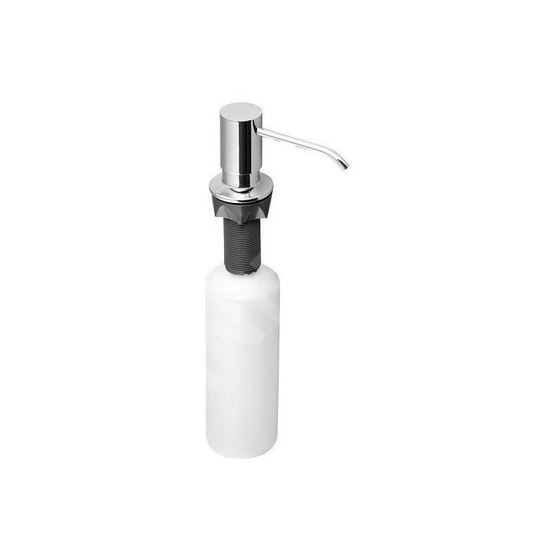 Sapho Accessoires - Distributeur de savon, à encastrer, rond, chrome SP023 Sapho Accessoires - Distributeur de savon, à encastrer, rond, chrome SP023