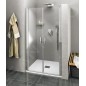 Polysan Zoom Line - Porte de douche à deux battants 1000 mm, aluminium poli/verre clair ZL1710 Polysan Zoom Line - Porte de douche à deux battants 1000 mm, aluminium poli/verre clair ZL1710