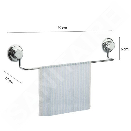 Compactor Bestlock - Porte-serviettes, longueur 606 mm, chrome RAN4710