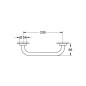 Grohe QuickFix Start - Poignée, longueur 35 cm, noir mat 411892430