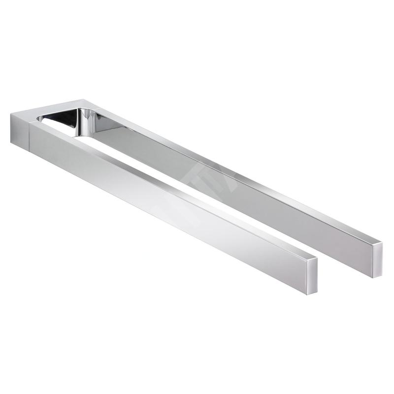 Keuco Edition 11 - Porte-serviettes double, longueur 450 mm, chrome 11118010000