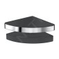 Keuco Collection Moll - Étagère d'angle, anthracite/chrome 12757010001