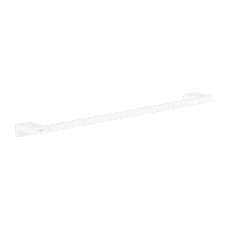 Hansgrohe AddStoris - Porte-serviettes, longueur 650 mm, blanc mat 41747700