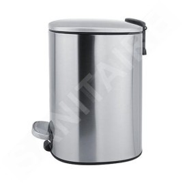 Nimco Poubelles - Poubelle, 5 l, inox mat KOS 9005-10