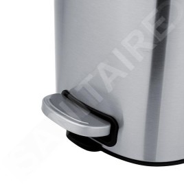 Nimco Poubelles - Poubelle, 5 l, inox mat KOS 9005-10