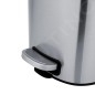 Nimco Poubelles - Poubelle, 5 l, inox mat KOS 9005-10