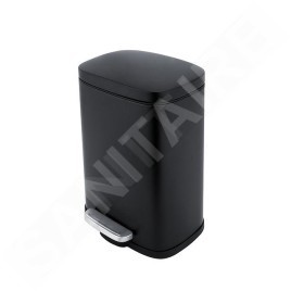 Nimco Poubelles - Poubelle, 5 l, noir mat KOS 8005-90