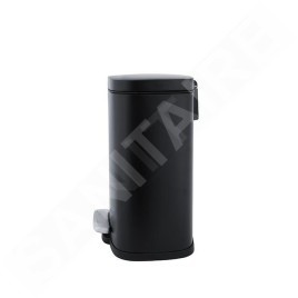 Nimco Poubelles - Poubelle, 5 l, noir mat KOS 8005-90