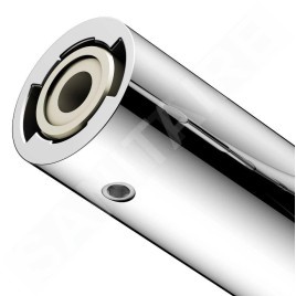 Keuco Reva - Porte-serviettes, longueur de 600 mm, chrome 12801010600
