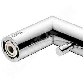 Keuco Reva - Porte-serviettes, longueur de 600 mm, chrome 12801010600