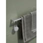 Keuco Reva - Porte-serviettes, longueur de 600 mm, chrome 12801010600