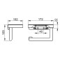 Keuco Reva - Porte-papier toilette, noir mat 12873379000
