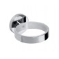Sapho X-Round - Porte sèche cheveux, chrome XR001