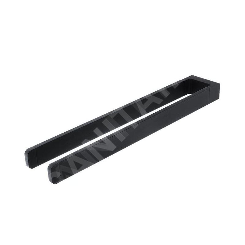 Nimco Maya - Porte-serviettes, longueur 370 mm, noir mat MAC 29098-90