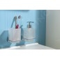 Aqualine Apollo - Distributeur de savon avec support, verre mat/chrome 1416-19
