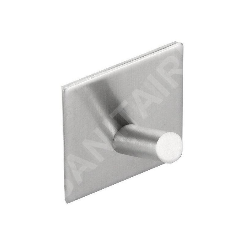 Sapho Accessoires - Crochet autocollant, inox brossé 31201 Sapho Accessoires - Crochet autocollant, inox brossé 31201