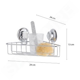 Compactor Bestlock - Étagère d'angle fil, chrome RAN7799