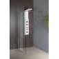 Aqualine Walk-In - Paroi de douche 800x1900 mm, verre clair WI081