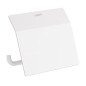 Hansgrohe AddStoris - Porte-papier toilette avec couvercle, blanc mat 41753700