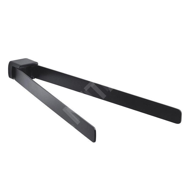 Sapho Gedy Pirenei - Porte-serviettes rotatif, longueur 350 mm, noir mat PI2314