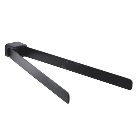 Sapho Gedy Pirenei - Porte-serviettes rotatif, longueur 350 mm, noir mat PI2314