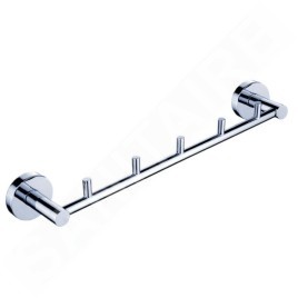 Nimco Unix - Porte-serviette, 5 crochets, chrome UN 13054-5-26