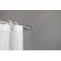 Aqualine Walk-In - Paroi de douche 800x1900 mm, verre clair WI081