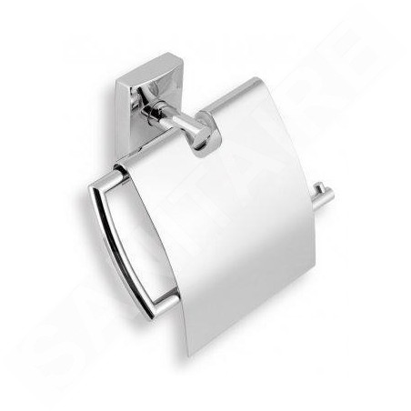 Novaservis Metalia 12 - Porte-rouleaux avec couvercle, chrome 0238,0