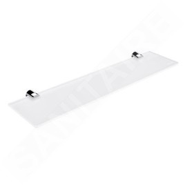 Nimco Bormo - Étagère, longueur 500 mm, verre mate/chrome BR 11091B-50-26