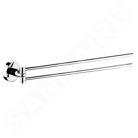 Nimco Unix - Porte-serviettes pivotante, longueur 405 mm, chrome UN 13096N-26