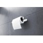 Nimco Nava - Porte papier toilette, noir mat/chrome NA 28055M