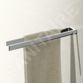 Keuco Edition 11 - Porte-serviettes double, longueur 340 mm, chrome 11119010000