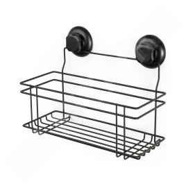 Compactor Bestlock - Étagère d'angle en fil de fer, 300x150x205 mm, noir RAN9788