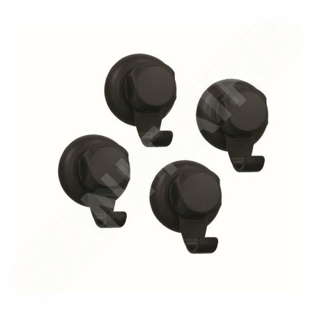 Compactor Bestlock - Crochets 4 pièces, noir RAN9774