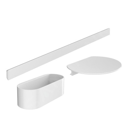 Hansgrohe WallStoris - Accessoires de salle de bain, blanc mat 27966700