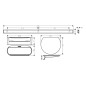 Hansgrohe WallStoris - Accessoires de salle de bain, blanc mat 27966700