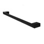 Nimco Kibo - Porte-serviettes, longueur 400 mm, noir mat Ki-14046-90