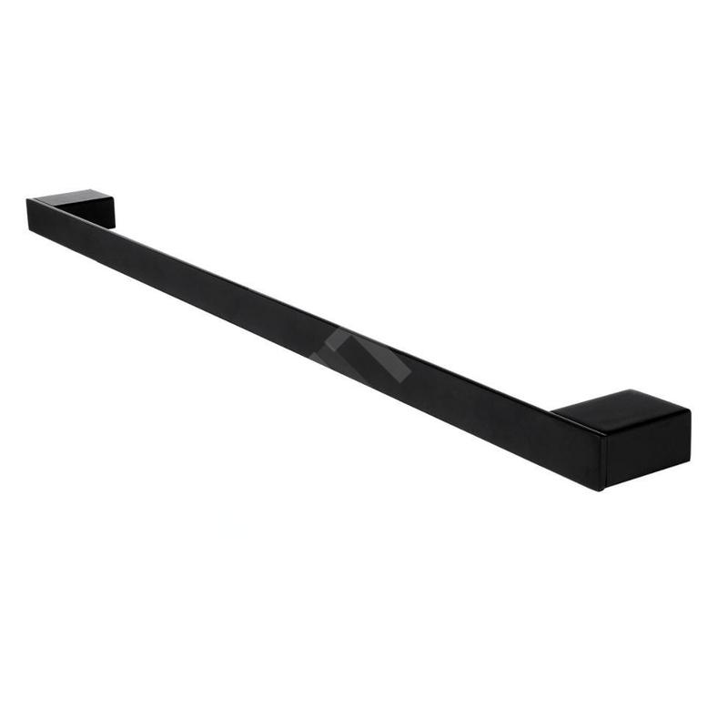 Nimco Kibo - Porte-serviettes, longueur 550 mm, noir mat Ki-14061-90