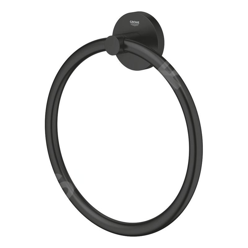 Grohe QuickFix Start - Porte-serviettes, noir mat 411742430