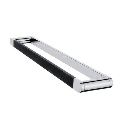 Nimco Nava - Porte-serviettes, longueur 580 mm, noir mat/chrome NA 28061