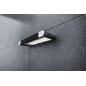 Nimco Nava - Porte-serviettes, longueur 580 mm, noir mat/chrome NA 28061
