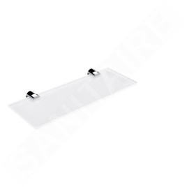 Nimco Bormo - Étagère, longueur 300 mm, verre mat / chrome BR 11091B-30-26