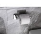 Sapho X-SQUARE - Porte-rouleau toilette sans couvercle, chrome XQ702