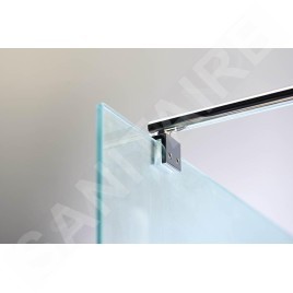 Aqualine Walk-In - Paroi de douche 700x1900 mm, verre Brick WI070