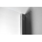 Aqualine Walk-In - Paroi de douche 700x1900 mm, verre Brick WI070