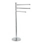 Aqualine Samba - Porte-serviettes sur pied, inox SB161