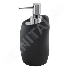 Sapho Accessoires de salle de bains Gedy - Distributeur de savon Iside, noir mat 188114